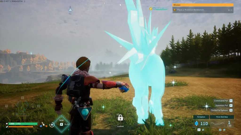Player summoning a pal after the Palworld lawsuit