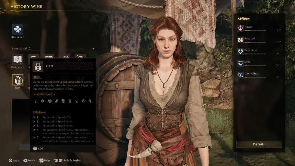 Mistfall Hunter Victory Wine Deft