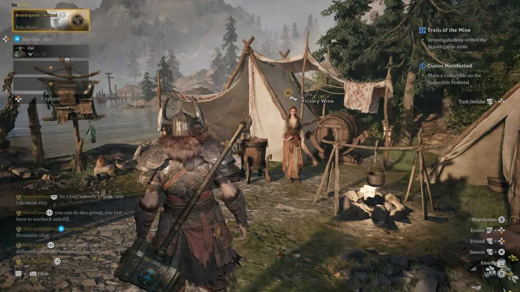 Mistfall Hunter Camp Tavern