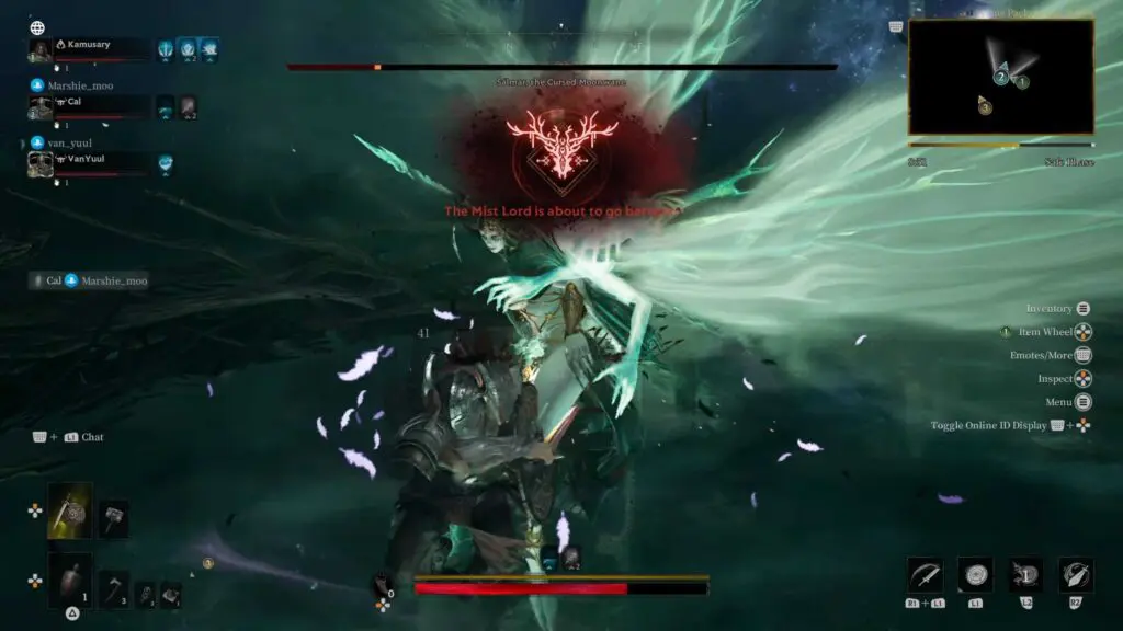 Mistfall Hunter Salmar Boss Berserk