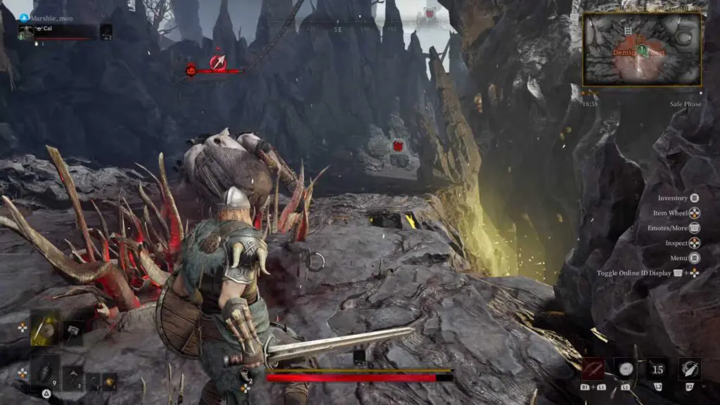Mistfall Hunter Tyranical Executioner Spikes From Ground