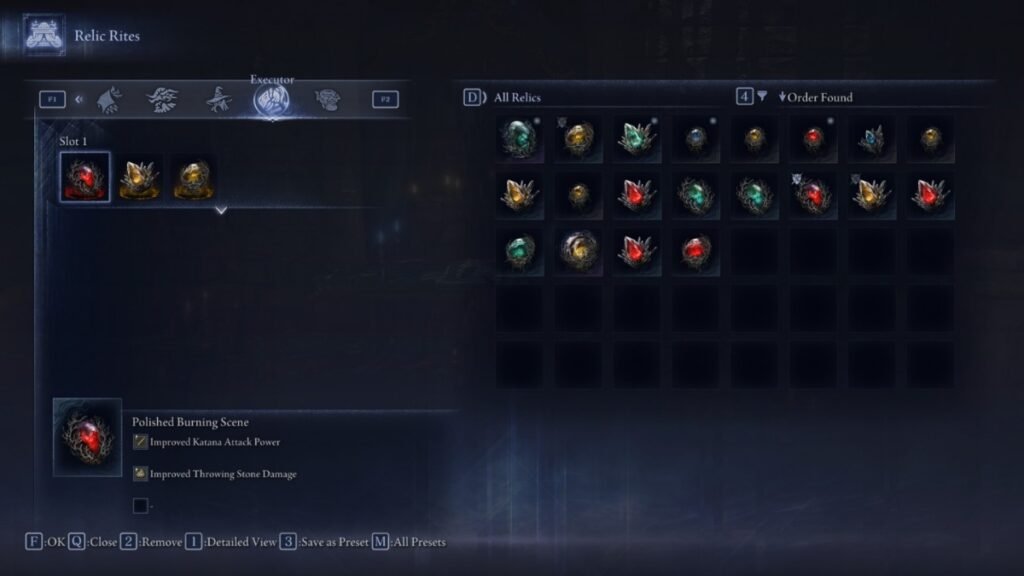 Relics in Elden Ring Nightreign