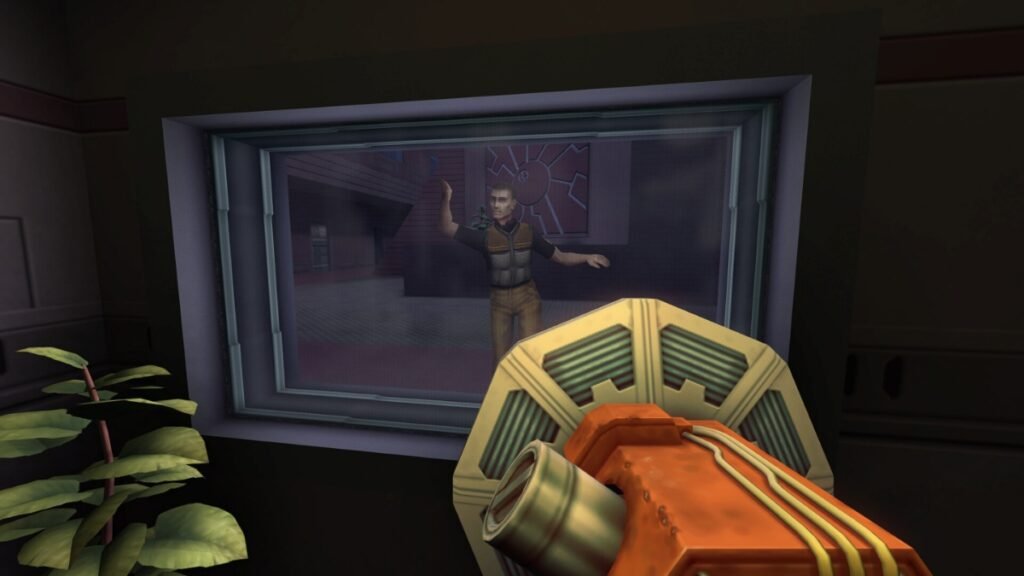A screenshot from the game System Shock 2 Remastered