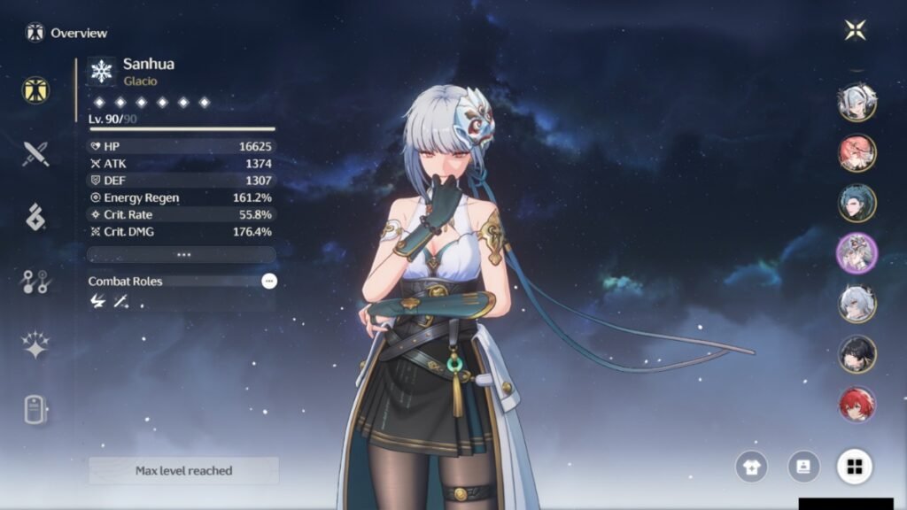 Sanhua is one of the best units for Cartethyia's free-to-play team.