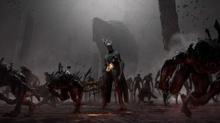 A screenshot of a boss in Chrono Odyssey