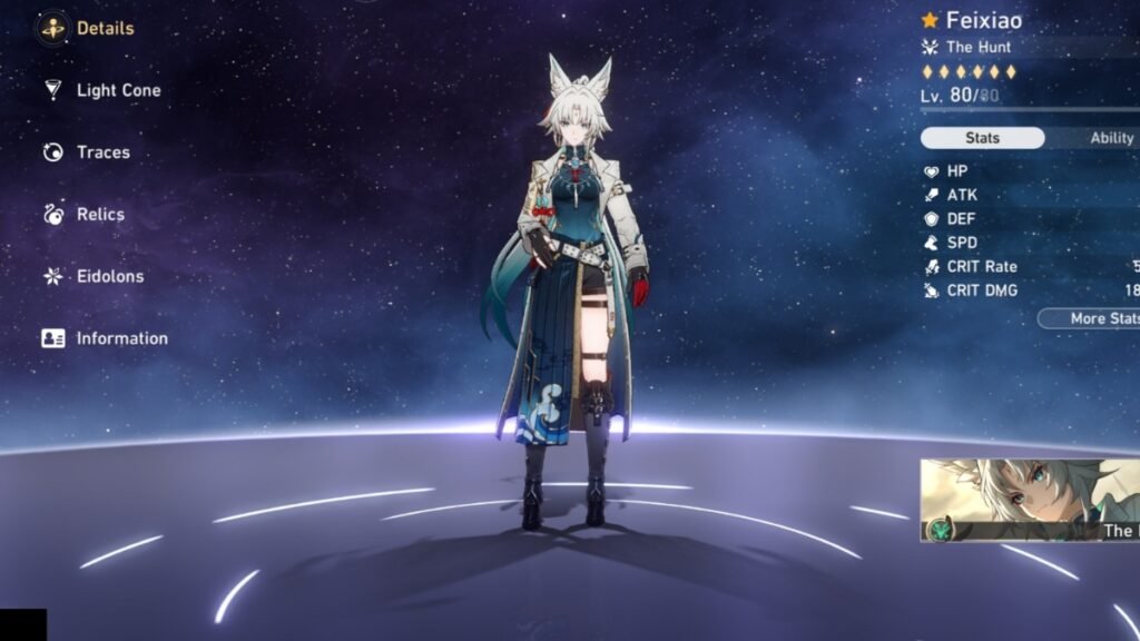 Feixiao is key to Cipher's premium team in Honkai: Star Rail