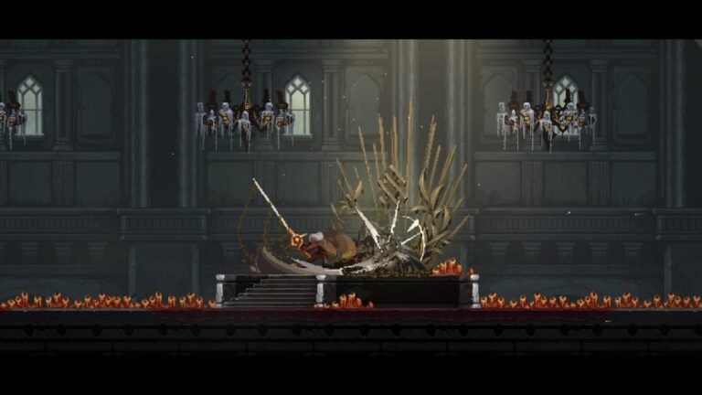 A screenshot of a boss fight in Dragon Is Dead