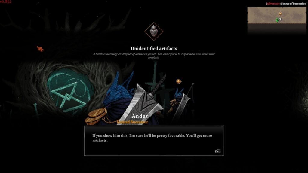 A screenshot from Dragon Is Dead