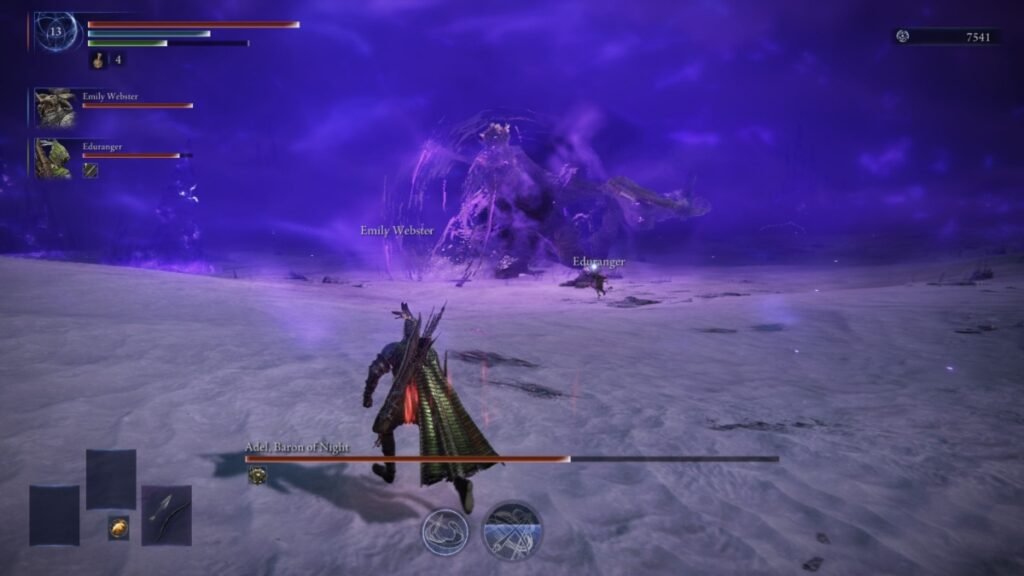 Gaping Jaw using Lightning Discharge in ELden RIng Nightreign