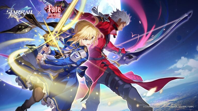 The official Fate collab screenshot from Honkai Star Rail livestream