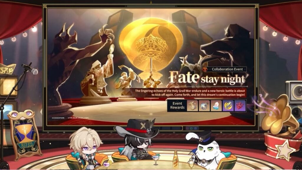 Honkai Star Rail will have a special Fate collab event in version 3.4.