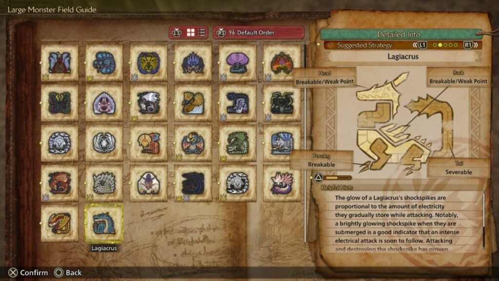 Lagiacrus Monster information in Monster Hunter Wilds