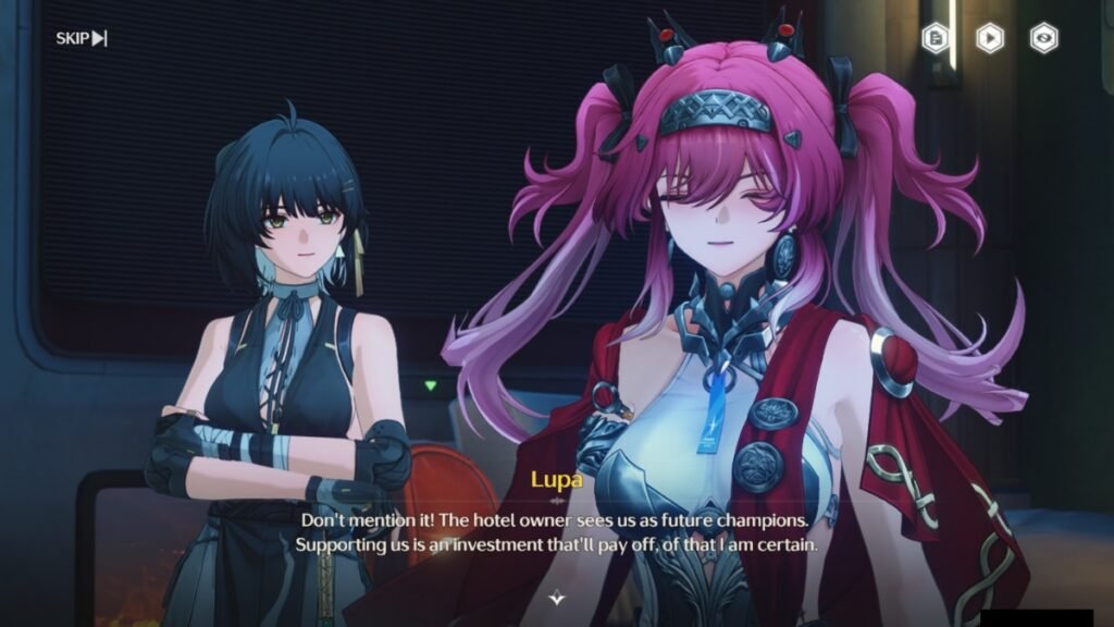 A screenshot from the game Wuthering Waves