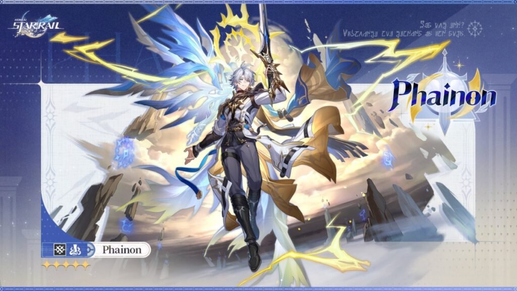 Phainon promotional material in Honkai Star Rail