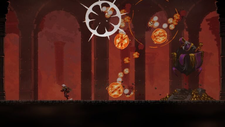 A screenshot of a boss fight in Dragon Is Dead
