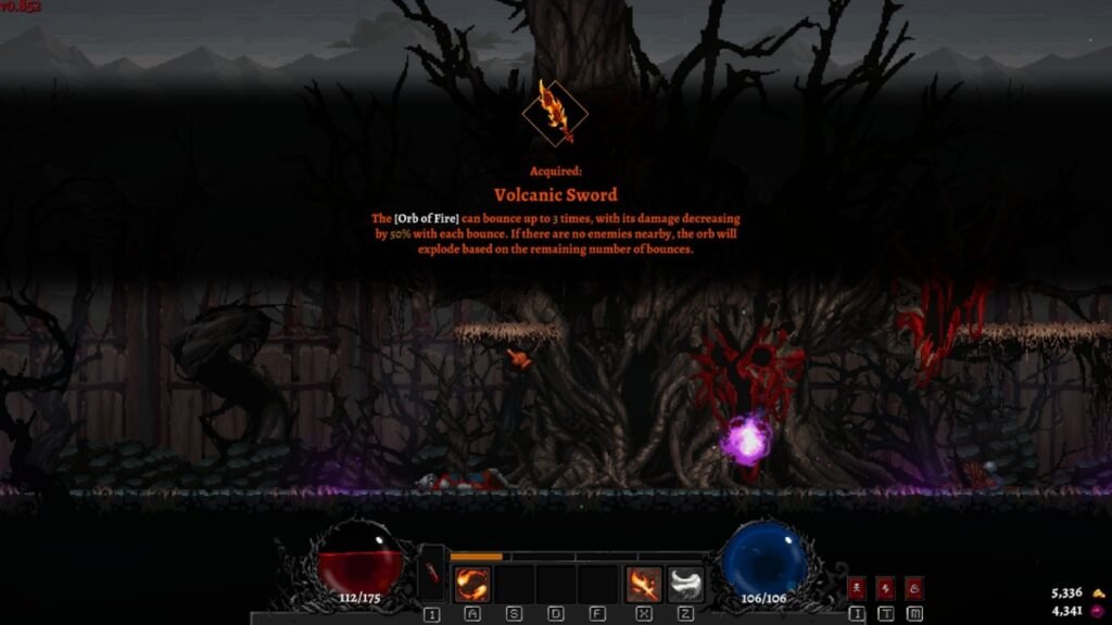 A screenshot of a Legendary Sword in Dragon Is Dead