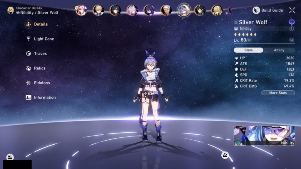 Silver Wolf works very well with Archer in the all purpose team.