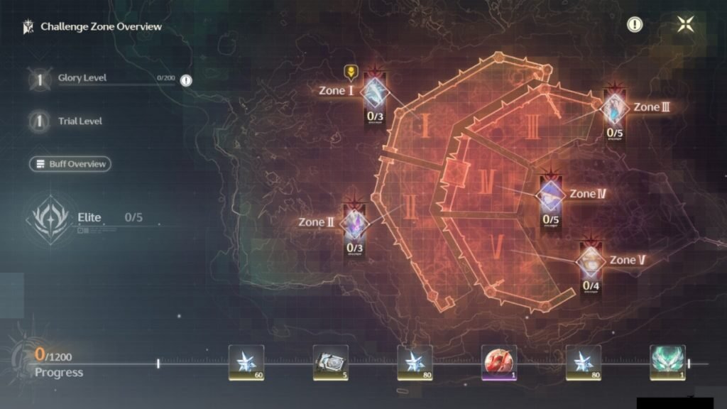 All Zones in Banners Never Fall event in Wuthering Waves