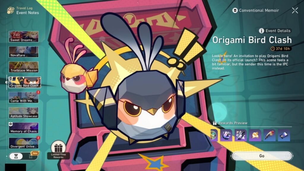Origami Bird Clash event guide in Honkai Star Rail