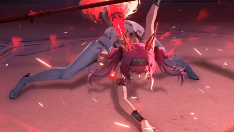 A screenshot of Lupa from her trailer in Wuthering Waves