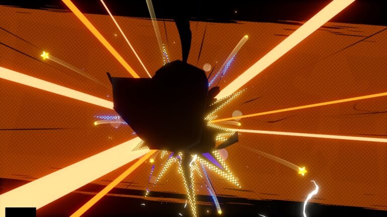 A screenshot from the Origami Clash event