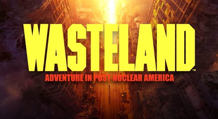 Art and title from the game Wasteland Remastered